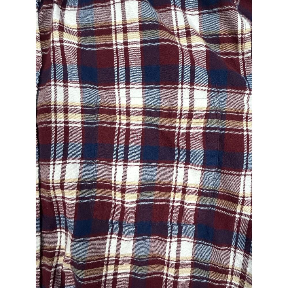 Marvel Comics St. John’s Bay Upcycled Plaid Flannel Shirt Men’s 4XLT OOAK - Picture 8 of 9